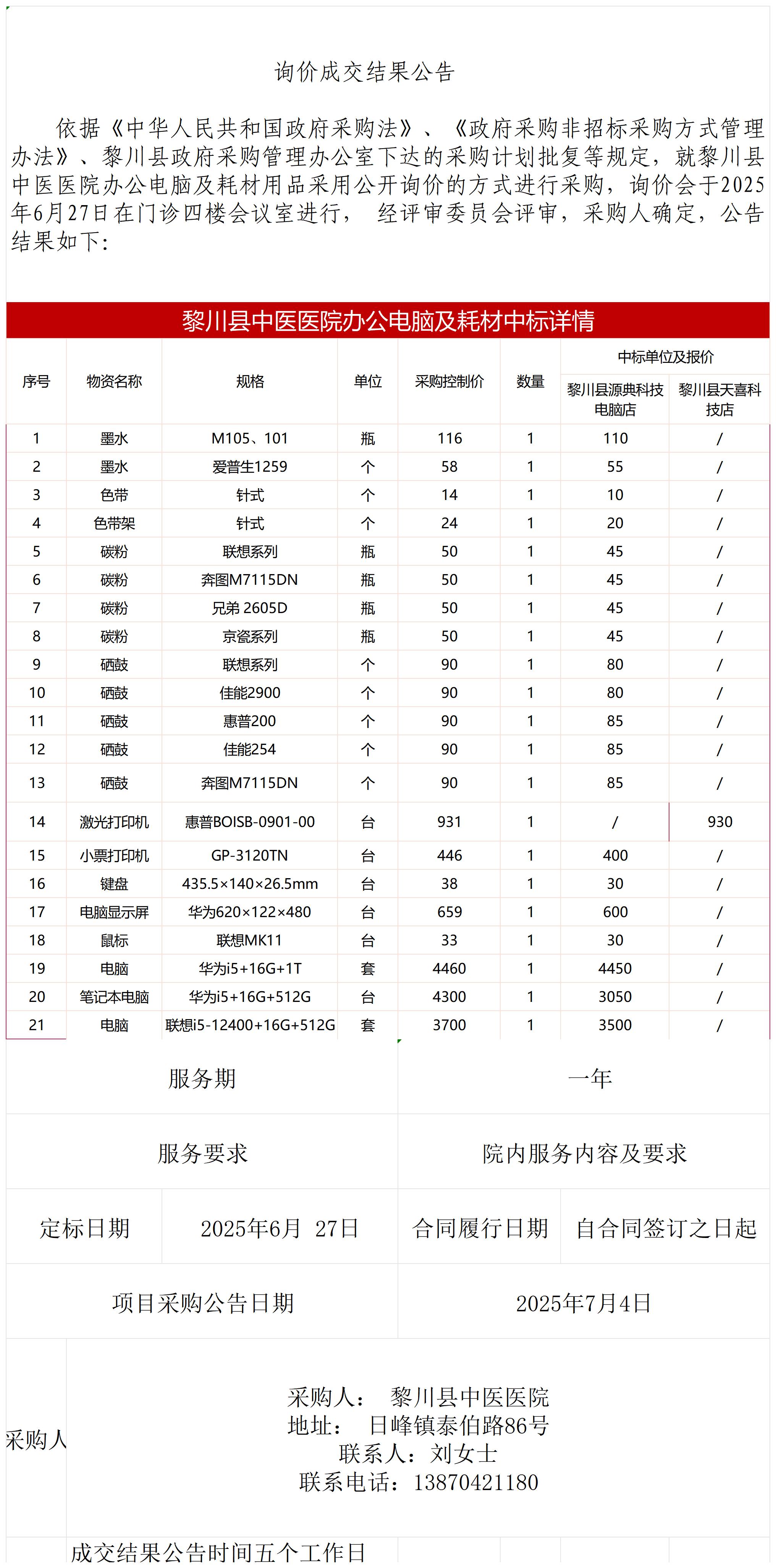 办公电脑及耗材中标成交公告_Sheet1.jpg